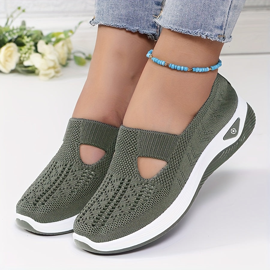 CloudKnit Slip-On Sneakers